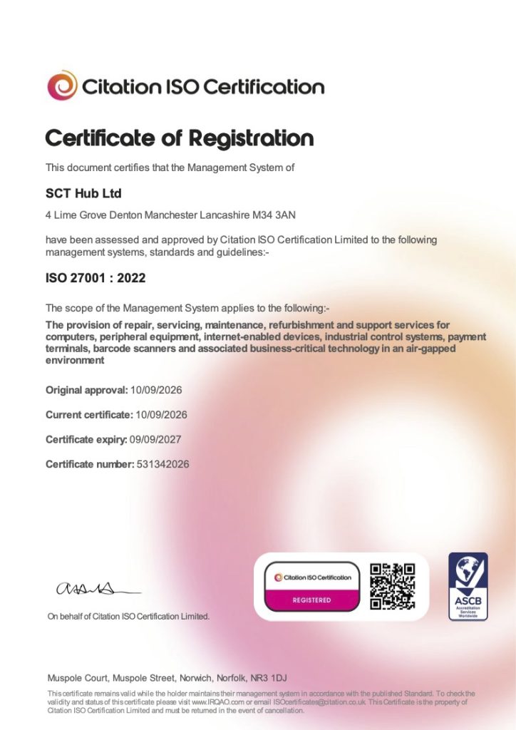 ISO 27001 _ 2022 Certificate
